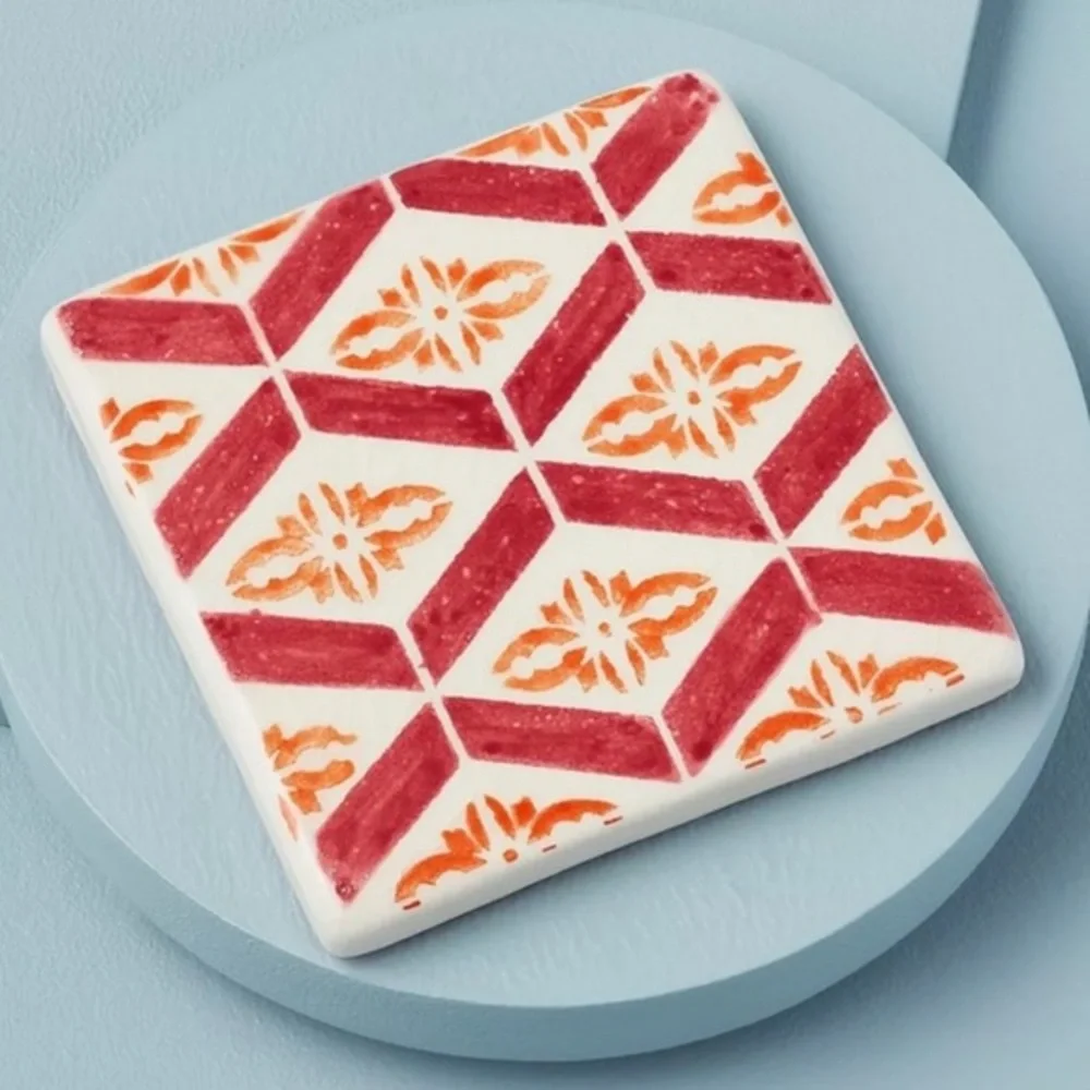 Anthropologie- Azulejo Tile Coasters